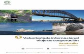 Voluntariado internacional Viaje de cooperación Australia · Voluntariado internacional Viaje de cooperación Australia Sidney . Newcastle PROYECTOS CON ANIMALES CONSERVACIÓN DEL