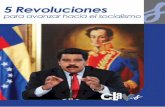 5 Revoluciones - Caracas...tuaron en distintas instancias del Poder Popular, con miras a adaptar la organización del Estado a los nuevos requerimientos de la Revolución. Luego de