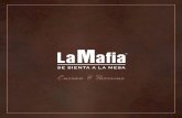 Cucina & Passione - La Mafia se sienta a la mesa · 2019-05-28 · Antipasti Parrillada de verduras con salsa Romesco, calabacín, champiñón, berenjena, espárragos trigueros, tomate,