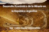 Desarrollo Económico de la Minería en la República …materias.fi.uba.ar/7202/MaterialAlumnos/04_Clase Mineria.pdfHistoria de la minería en Argentina Década 60’-70’ Prospección