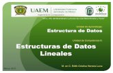 Estructuras de Datos Linealesri.uaemex.mx/oca/view/20.500.11799/34615/1/secme-19001.pdf · El estudio de las estructuras de datos, sin duda es uno de los más importantes dentro de