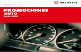 Promociones Auto. Vigencia del 01 al 30 de junio …notiwurth.com/pdfs/autojun.pdfPROMOCIONES Junio 2018 Promociones Auto. Vigencia del 01 al 30 de junio 2018. Precios + IVA No acumulables