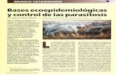 Bases ecoepidemiológicas y control de las parasitosis · intestinales de forma racional, rentable, eficaz y escasamente contaminante para los productos pecuarios, implica conocer