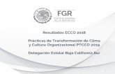 Resultados ECCO 2018 Prácticas de Transformación de Clima ... · secundaria terminada y estudios técnicos. Nivel de Estudios PTCCO BCS 2019 0 0 0 0 2 3 0 18 1 9 91 4 0 1 Ninguno