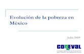 Evolución de la pobreza en México · Porcentaje de hogares sin cobertura de programas sociales ni seguridad social 2 89.1 69.3 38.3 50.1 31.0 44.1 1 Derechohabiencia se refiere