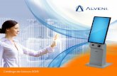 Catálogo de Kioscos 2019 - Alvenialveni.com/web-es/docs/alveni-catalog-kiosks-es.pdfDirectorio de edi˜cios. Encuestas electrónicas. Servicio al cliente. Impresión de recibos y