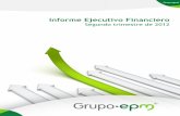 Informe Ejecutivo Financiero - EPM | Empresa de servicios públicos de … · 2018-11-28 · Informe Financiero Consolidado Grupo EPM Segundo Trimestre 2012 diferencia en cambio,
