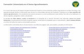 Formación Universitaria en el Sector Agroalimentario³n.pdf · Biotecnología Horticultura Mediterránea bajo Invernadero: hortalizas, fruticultura y cultivos ornamentales. Especialización