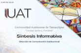 Presentación de PowerPointcecom.uat.edu.mx/si/si-29-05-2019-portales.pdf · 2019-06-05 · Tamaulipas (UAT) y la Unidad de Educación Media Superior Tecnológica Industrial y de