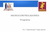 MICROCONTROLADORES Programasagitario.itmorelia.edu.mx/mfraga/materias/micros/...Competencias a desarrollar Conocer y explicar el funcionamiento interno de un microcontrolador Realizar