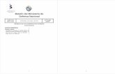 Boletín del Ministerio de Defensa Nacional · 2014-06-08 · 1 Boletín del Ministerio de Defensa Nacional TOMO CCII AÑO LXXXV Montevideo, 5 de mayo de 2014 N. ro 11.844 ANEXO SÍNTESIS