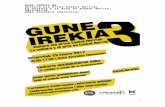 GUNE IREKIA #3 Kultura eta Artea Euskal Herrian La Cultura y el Arte en Euskal Herria ...kulturaalternatiboa.com/wp-content/uploads/2017/02/AKTAK... · 2017-02-21 · GUNE IREKIA