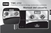 373-0319 TCM 212 ESFriversa.es/docs/area-cliente/manuales/riego/prog/tmc212.pdf9 - Borna de conexión de la bomba/válvula maestra – Conector de acoplamiento rápido para enchufar
