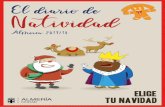 El diario de Natividad - Almería Turismo · inalterable cuando diciembre se estrena en el calendario: la llegada de la Navidad. Un año más, el Ayuntamiento de Almería ofrece a