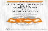 El estado mundial de la agricultura y la alimentación, 1989 · Intensificación de la investigación agrícola en los países en desarrollo 1973 El empleo agrícola en los países