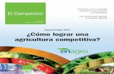 Especial Enagro 2012: ¿Cómo lograr una agricultura ... · Revista El Campesino / Primavera 2012 7 Según el titular de la SNA, Patricio Crespo, la recesión europea, el lento despegue