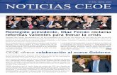 Reelegido presidente, Díaz Ferrán reclama reformas ...contenidos.ceoe.es/resources/image/boletin_ceoe_336.pdf · En su intervención en la Asamblea el pasado mes de abril, Gerardo