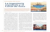 Actividades del Sector La ingeniería española y el Canal ... · drid presenta la exposición La ingeniería española y el Canal de Suez. Esta exhibición, que está rotando por