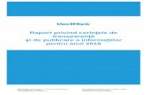 Raport privind cerinţele de transparenţă şi de publicare a ... · include acordarea de diverse forme de finantare, atragerea, menţinerea şi investirea economiilor clienţilor