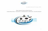 BAFI- Buenos Aires Futbol Infantil Futsal Masculino ... · • Futsal Promocionales: 5 (cinco) Delegados en total, de los cuales únicamente 3 ... Planillas de Juego BAFI proporcionará