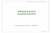 PROCESOS JUDICIALESUsuario+Procesos... · solicitud que hace la dependencia de la Entidad interesada en que se dé inicio a un proceso judicial o la orden dada por el Comité de Conciliación