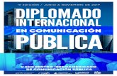 PROGRAMA COMPLETO FINAL bajaunijepol.eu/wp-content/uploads/2019/05/PROGRAMA-diplomado.pdf · El Diplomado Internacional en Comunicación Pública, es un programa académico con las