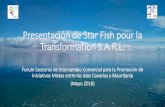 Presentación de Star Fish pour la Transformation S.A.R.L.fedeport.com/archivos_web/noticias/5 Presentacion... · Presentación de Star Fish pour la Transformation S.A.R.L. La planificación