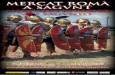 MERCAT ROMÀ A SAGVNT · 2008-02-26 · 19 h. La faula del cristià i el lleó famolenc / La fábula del cristiano y el hambriento león 20 h. La farga de Vulcà / La fragua de Vulcano