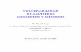 VULNERABILIDAD DE ACUÍFEROS CONCEPTOS y MÉTODOSfilo.uba.ar/.../institutos/geo_bkp/gaye/archivos_pdf/VulnerabilidadConceptos.pdf · objeto de evaluar la vulnerabilidad intrínseca