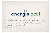 La valorización energética de residuos como herramienta de ... · Proyecto ENERGIA LOCAL Junio 2009 - Planta De Valorización De RSU Con Red De Climatización De Distrito Tecnología