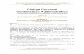 › xn › Codigo-Procesal... Código Procesal Contencioso AdministrativoCódigo Procesal Contencioso Administrativo Ley 8508 de 28 de abril de 2006 actualizada al 6 de enero de 2020