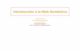 Introducción a la Web Semánticamercedes/websem/fileswebsemvalladolid/rdf... · La relación inversa no es necesariamente cierta: Un profesor P puede estar implicado en un curso