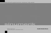 sinumerik - Siemens · 0 Índice 08.02 0 Documentación SINUMERIK® Clave de ediciones Incluyendo la presente edición, han aparecido las que a continuación se citan. En la columna