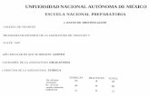 UNIVERSIDAD NACIONAL AUTÓNOMA DE MÉXICOenp.unam.mx/planesdeestudio/quinto/1507.pdf · 2018-02-22 · 2. PRESENTACIÓN a) Ubicación de la materia en el plan de estudios. La materia