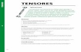 Alcance - greenpin.comtulo 6 - Tensores.pdf · Green Pin® ofrece una amplia gama de tensores, por ejemplo: • Tensores de alta resistencia (LR) ... Los tornillos según DIN 1480