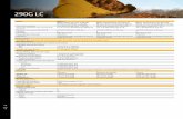 290G LC - Salfa Chile · 2017-12-03 · Brazo Deere de 3,75 m (12 pies 4 pulg) Brazo Deere de 3,11 m (10 pies 2 pulg) Consulte a su concesionario John Deere para la combinación óptima