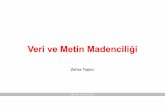 Veri ve Metin Madenciliği - Hacettepe Üniversitesiyunus.hacettepe.edu.tr/~umutal/lesson/bby363/2018/363_006_2018.pdf · Bilgi Çıkarımı BBY 363, 21 Kasım 2018 •Büyük yoğunluklu