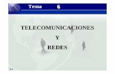 TELECOMUNICACIONES Y REDESSistemas de Información para la Gestión Tema 6: Telecomunicaciones y Redes Redes de valor agregado (VANs) • Privada, múltiple rutas, sólo para datos,