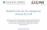 Redefinición de las categorías clínicas S, I y R · 2018-11-14 · Redefinición de las categorías clínicas S, I y R Traducción del documento original en inglés del EUCAST