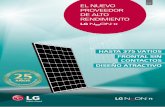 ES EL NUEVO PROVEEDOR DE ALTO RENDIMIENTOeu.shop.lg-solar.com/media/pdf/ed/e8/b1/LG02-0704_LGxxxQ...LG375Q1C-V5 I LG370Q1C-V5LG365Q1C-V5 I LG360Q1C-V560 células El LG NeON® R es