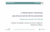 L’Observatori Comarcal, una eina al servei de les persones Juny 2014 (1).pdfSessió de treball. 16 de juny de 2014. L’Observatori Comarcal, ... - Construcció i anàlisi d’indicadors