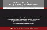 Política Fiscal para la Igualdad y los DerechosPolítica Fiscal para la Igualdad y los Derechos Mapeo de debates, iniciativas y actores de la Región Andina La estructura tributaria