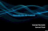 OpenGL ES: 3D fraktalirg.c-hip.net/2014/seminari/bartosek-picek/Bartosek-Picek... · 2015-01-31 · Definicija fraktala •Fraktali imaju svoja osnovna svojstva, a to su: 1. Samo-sličnost