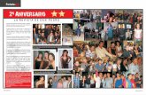 2 Aniversario o · 2010-05-01 · El pasado 22 de agosto la revista de San Pedro, celebró su segundo aniversario, fue una noche 100% sampetrina, llena de música, arte e invitados