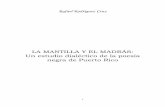 Rafael Rodríguez Cruz5 Introducción Este libro trata sobre la dialéctica inmanente de la poesía negra de Puerto Rico. Tomamos como ejemplo la obra de Luis Palés Matos (1898-1959),