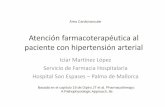 Atención farmacoterapéutica al paciente con hipertensión arterial …formacion.sefh.es/dpc/framework/atf-cardiovasculares/... · 2013-05-30 · Área Cardiovascular Atención farmacoterapéutica