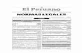 Cuadernillo de Normas Legales - Gob · 2016-09-20 · El Peruano 499856 Martes 23 de julio de 2013 Res. N° 227-2013/SUNAT.- Incorporan nuevo acto administrativo en el Anexo de la