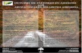 Octubre de pastoreo - Larraona · 2018-09-26 · OCTUBRE DE PASTOREO EN AMESCOA 2018 ARTZAIÑTZAREN HILABETEA AMESI