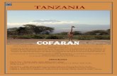 COFARAN · El parque de Tarangire con sus impresionantes baobabs y palmeras. ... El Serengeti, con su inmensa sabana en la que se produce un fenómeno de vida animal único en el