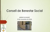 Consell de Benestar Social · 2018-11-30 · equip bÀsic d’atenciÓ social els serveis socials bÀsics (ssb) sÓn el primer nivell del sistema pÚblic de serveis socials. s'adrecen